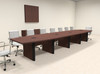 Modern Boat Shaped 18' Feet Conference Table, #OF-CON-CP22