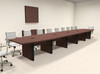 Modern Boat Shaped 22' Feet Conference Table, #OF-CON-CP32