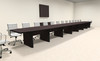 Modern Boat Shaped 30' Feet Conference Table, #OF-CON-CP53