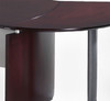 2pc Modern Contemporary L Shape Executive Office Desk Set, #RO-NAP-L1