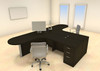 Two Persons Modern Executive Office Workstation Desk Set, #CH-AMB-S33