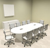 Modern Racetrack 10' Feet Conference Table, #OF-CON-C111