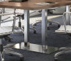 Modern Boat Shaped Steel Leg 10' Feet Conference Table, #OF-CON-CM17