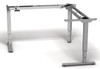Two Persons L Shaped Power Adjustable Divider Workstation, #OF-CON-HP34