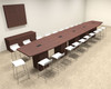 Boat Shape Counter Height 22' Feet Conference Table, #OF-CON-CT39
