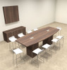 Boat Shape Counter Height 10' Feet Conference Table, #OF-CON-CT4