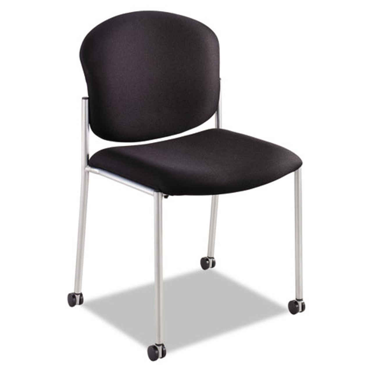 Diaz Guest Chair, Black Fabric, #SF-3083-BL