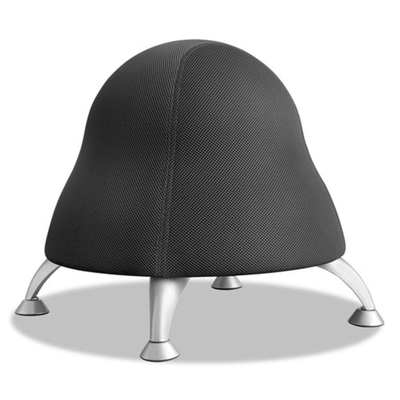 Runtz Ball Chair, 12" Diameter X 17" High, Licorice Black, #SF-3644-BL