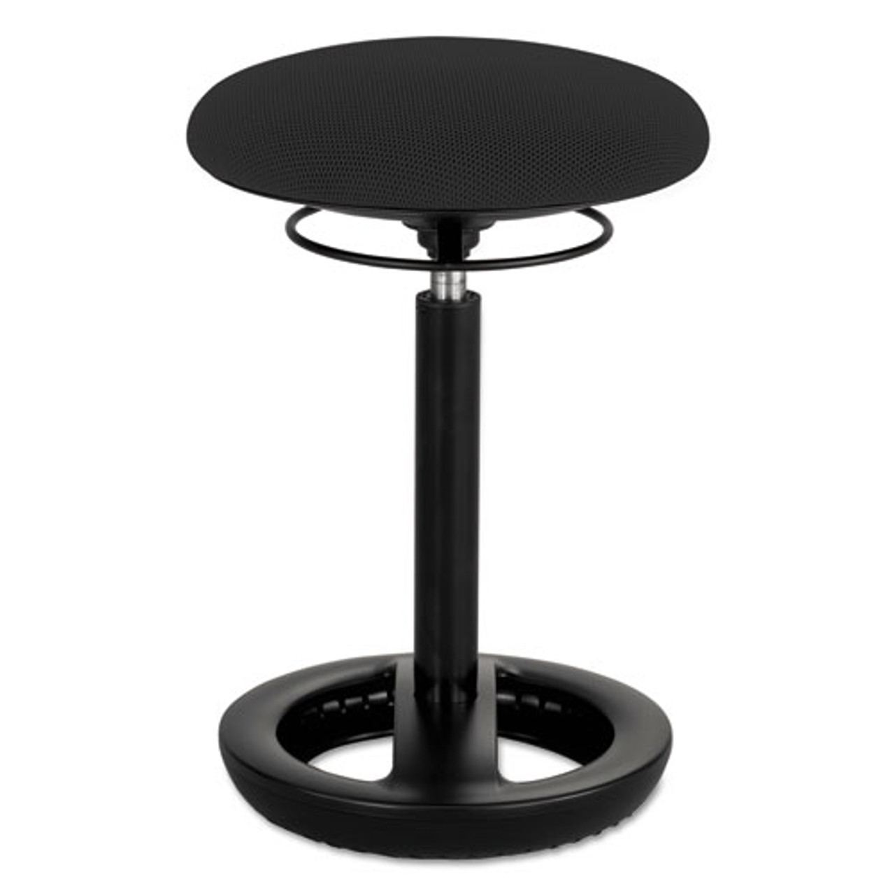 Twixt Desk Height Ergonomic Stool, 22 1/2" High, Black Vinyl, #SF-1889-BV