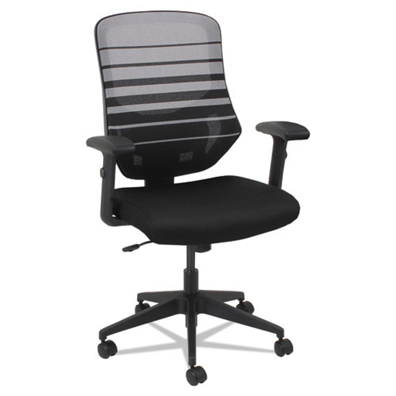 Alera Embre Series Mesh Mid-Back Chair, Black/white, #AL-1098