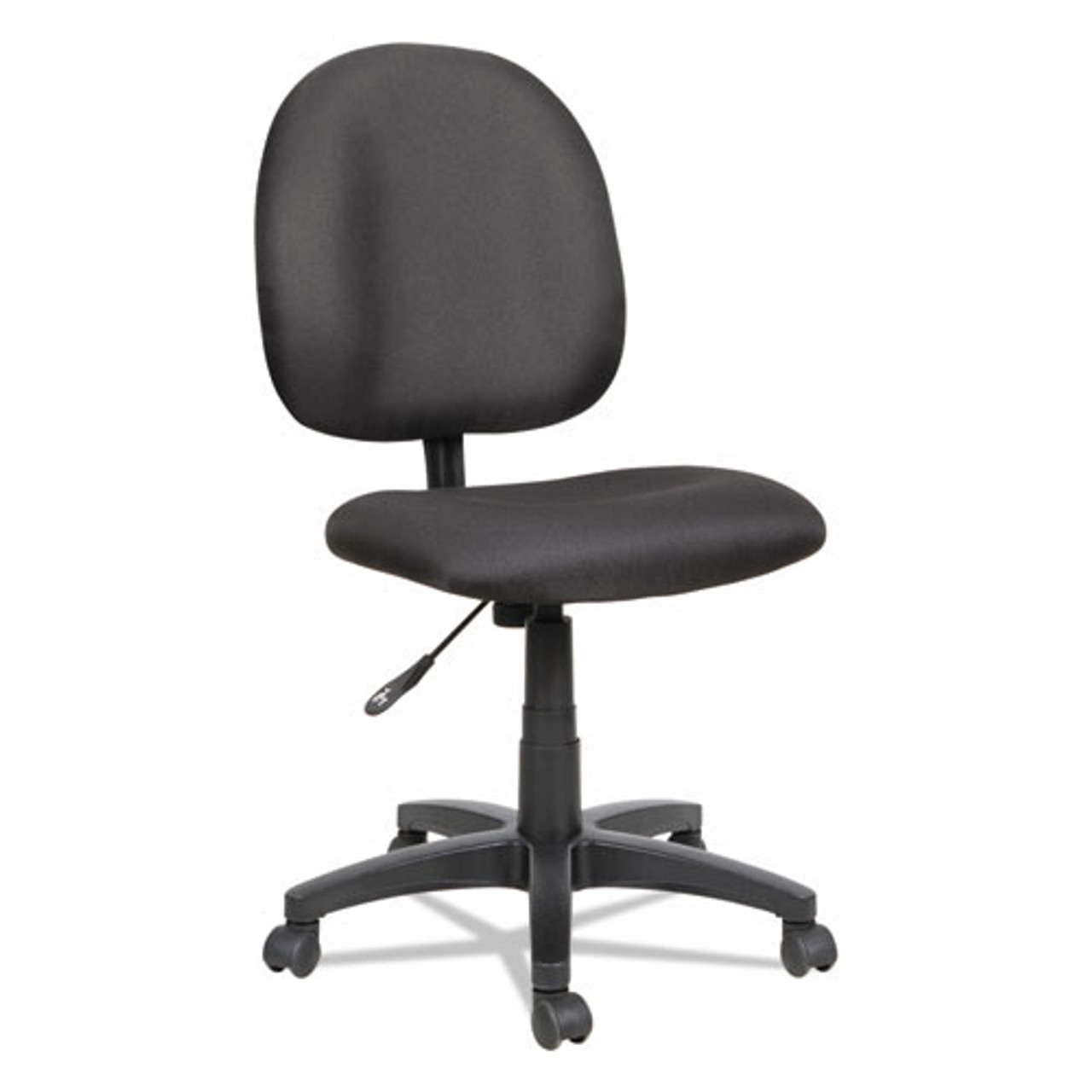 Alera Essentia Series Swivel Task Chair, Acrylic, Black, #AL-1207