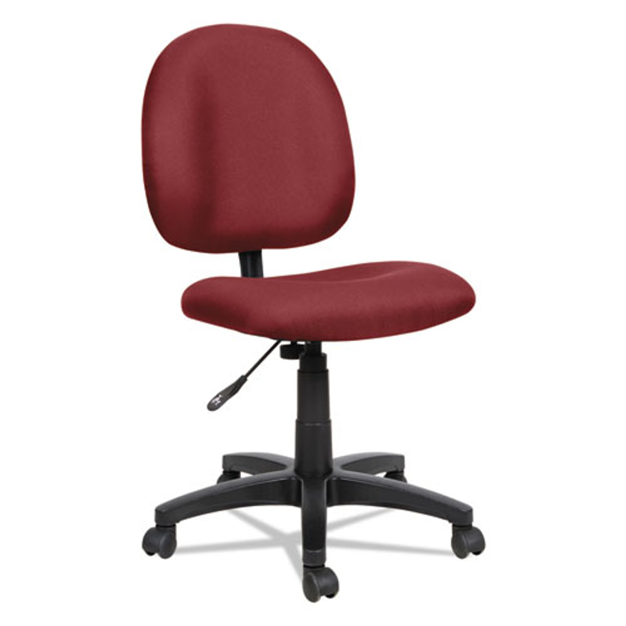 Alera Essentia Series Swivel Task Chair, Acrylic, Burgundy, #AL-1209