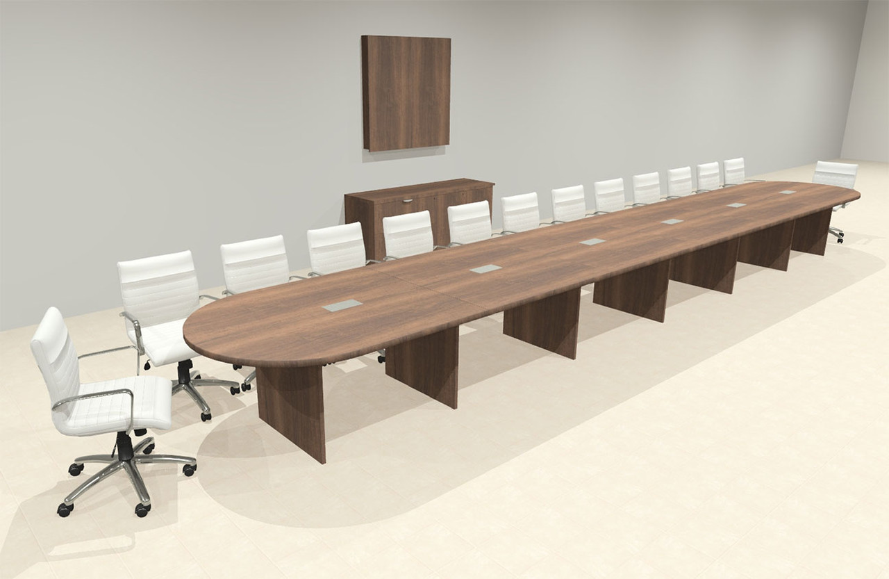 Modern Racetrack 26' Feet Conference Table, #OF-CON-CR68