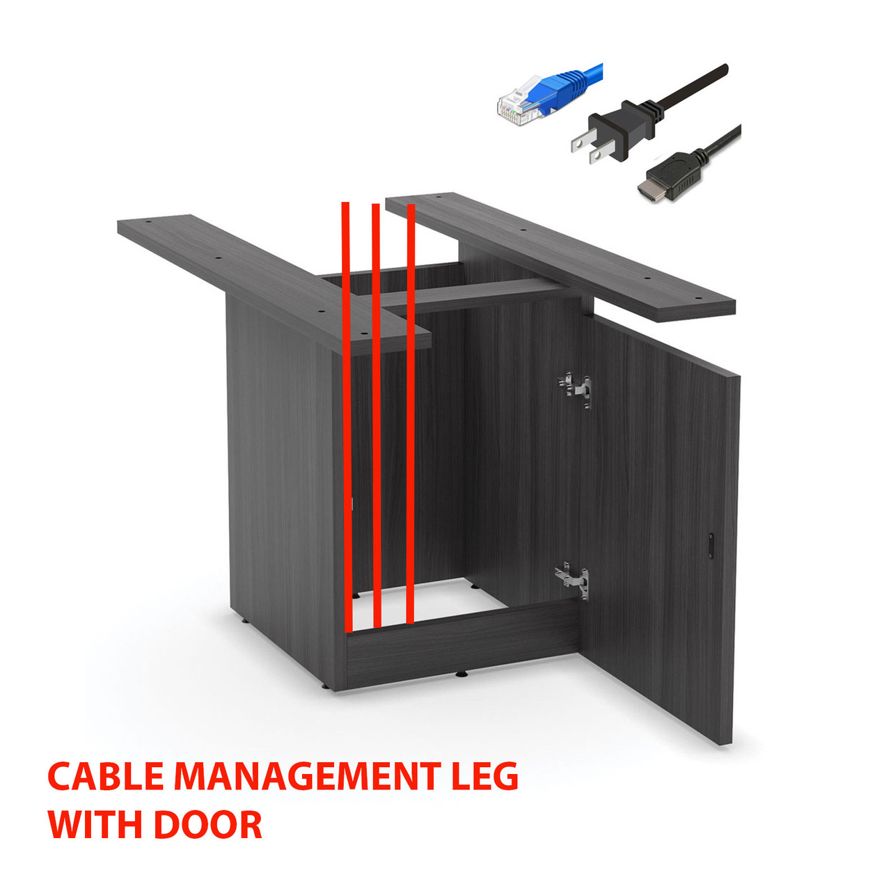 Modern Racetrack 10' Feet Conference Table, #OF-CON-CRQ7