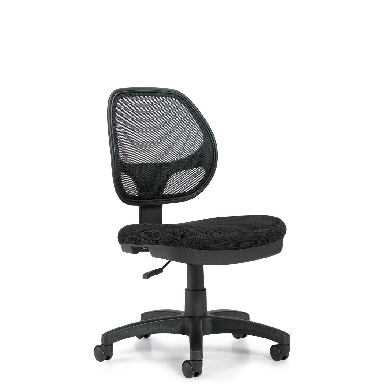 Mid Mesh Back Black Mesh Cushion Office Drafting Stool, #OT-051