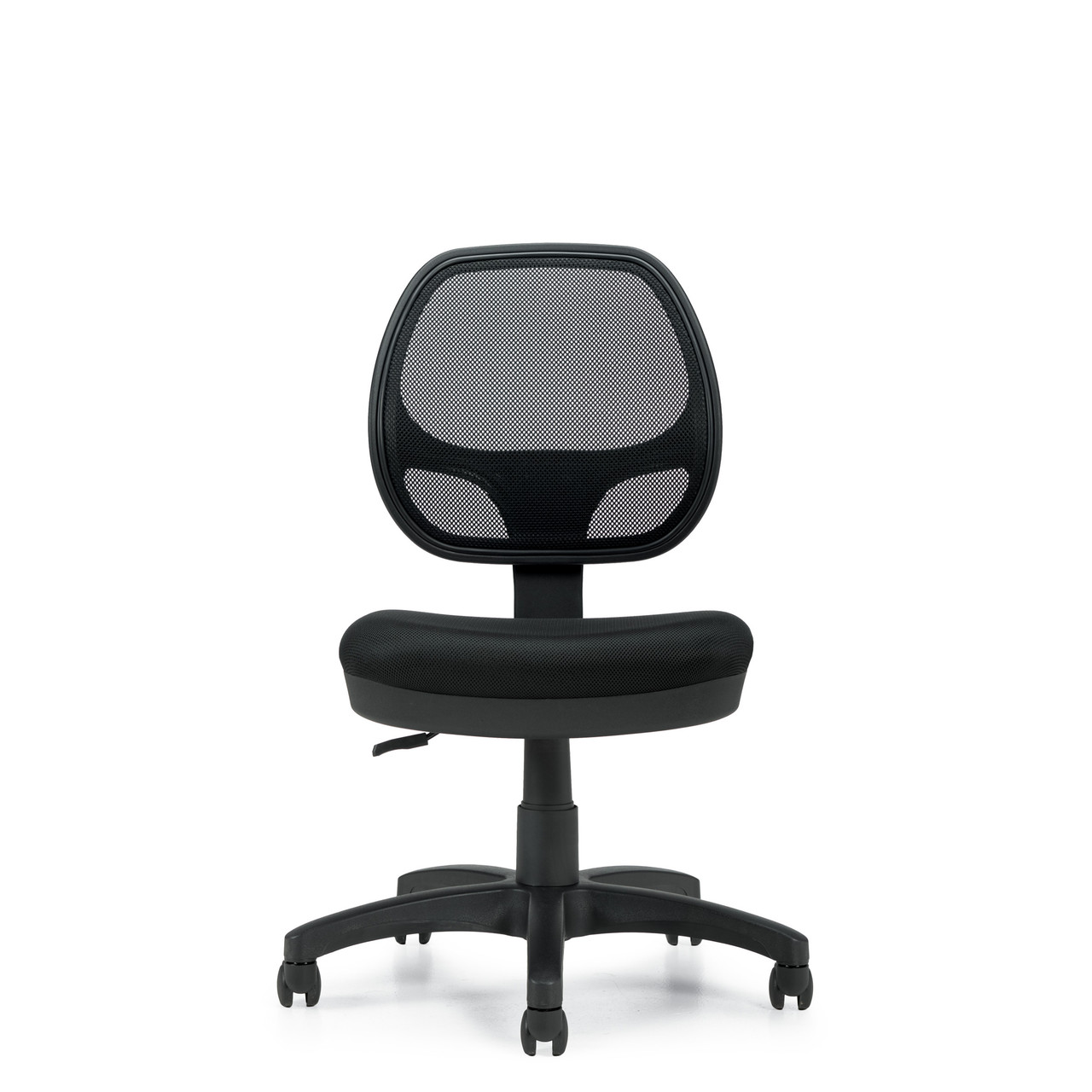 Mid Mesh Back Black Mesh Cushion Office Drafting Stool, #OT-051