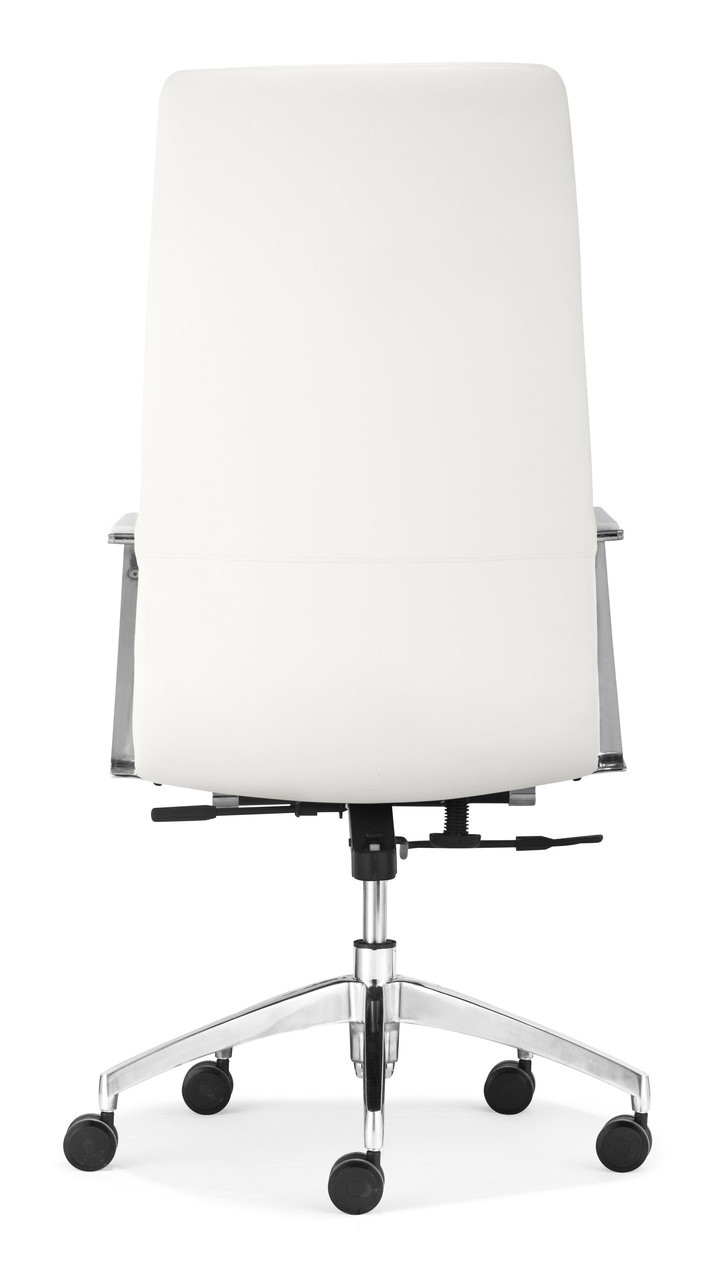 Herald High Back Office Chair White, ZO-206147