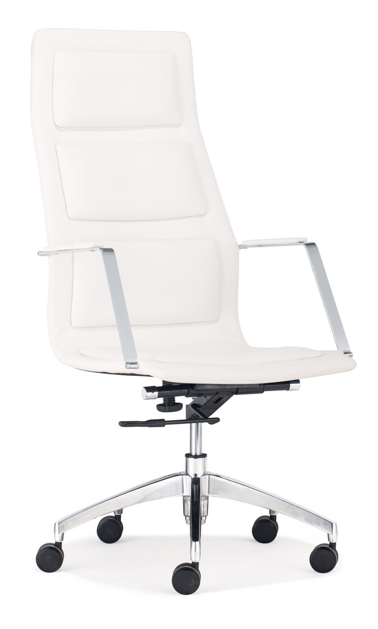 Luminary High Back Office Chair White, ZO-206181
