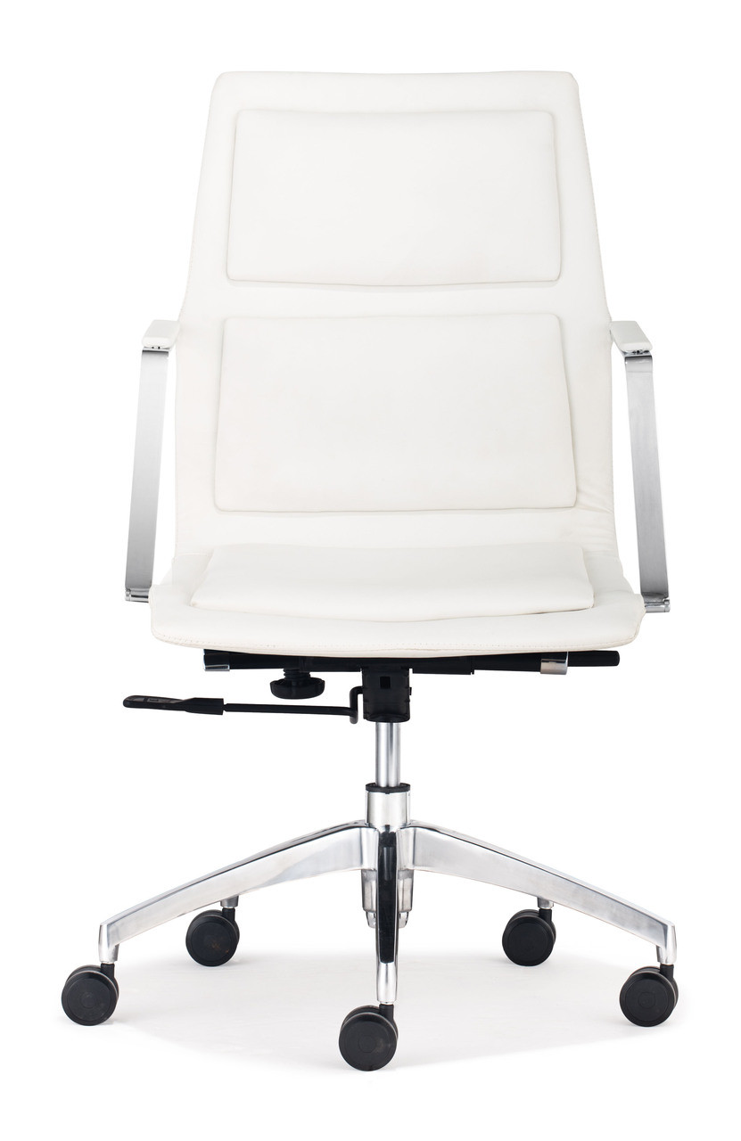 Luminary Low Back Office Chair White, ZO-206187