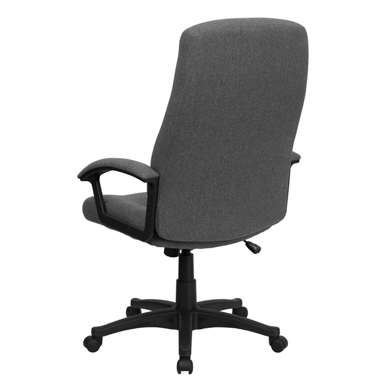 High Back Gray Fabric Executive Swivel Office Chair , #FF-0283-14