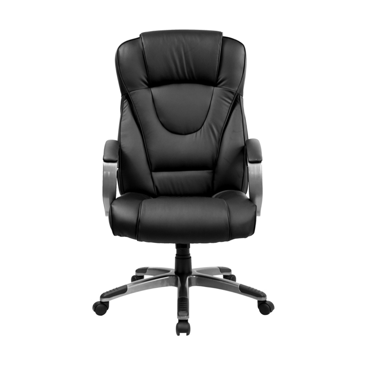 High Back Black Leather Executive Office Chair , #FF-0215-14