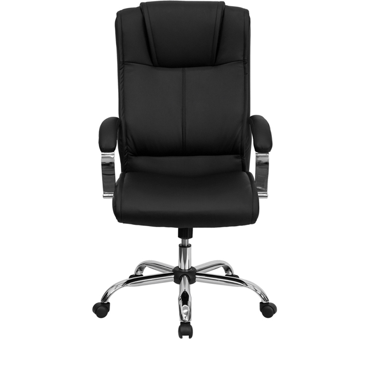 High Back Black Leather Executive Office Chair , #FF-0219-14