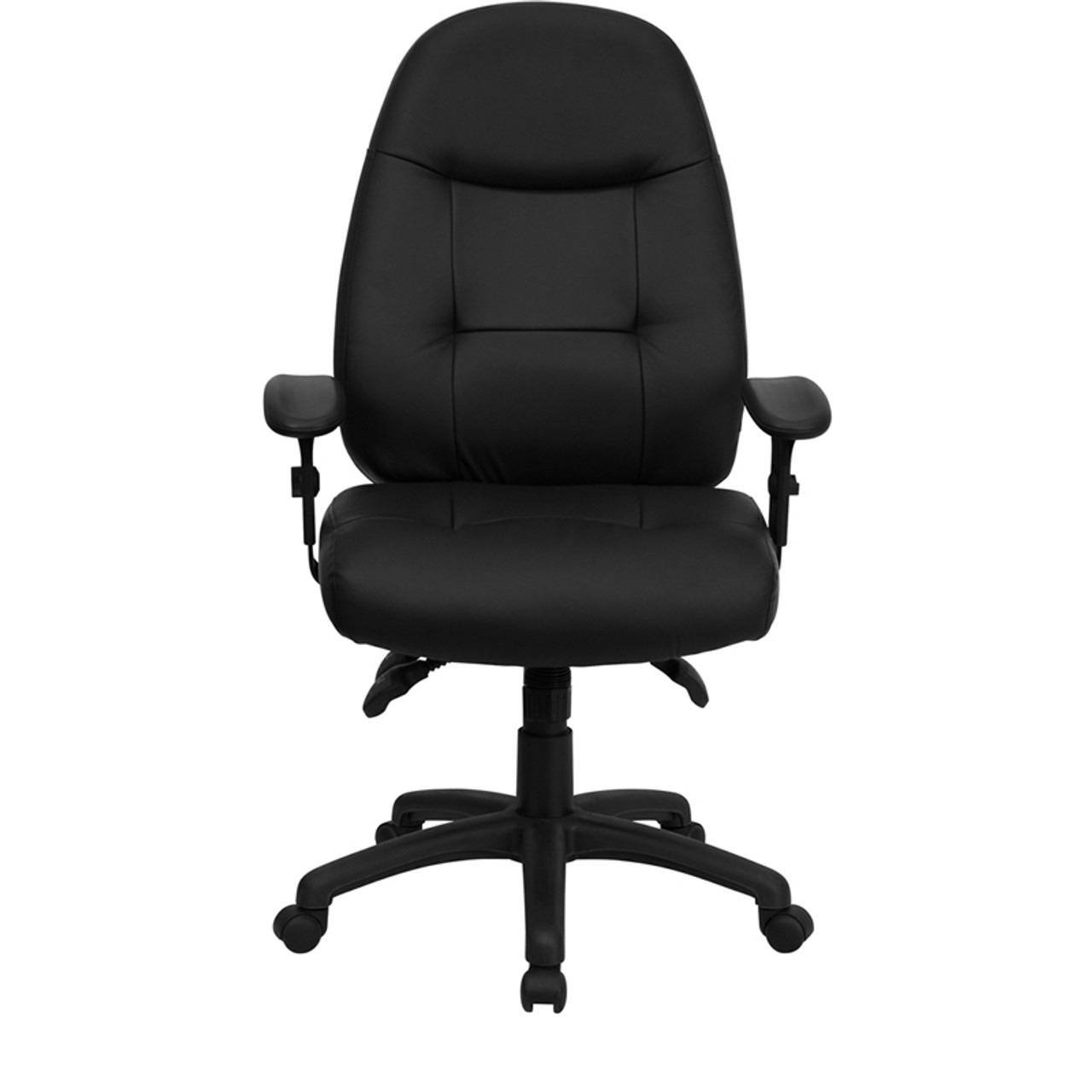 High Back Black Leather Executive Office Chair , #FF-0331-14