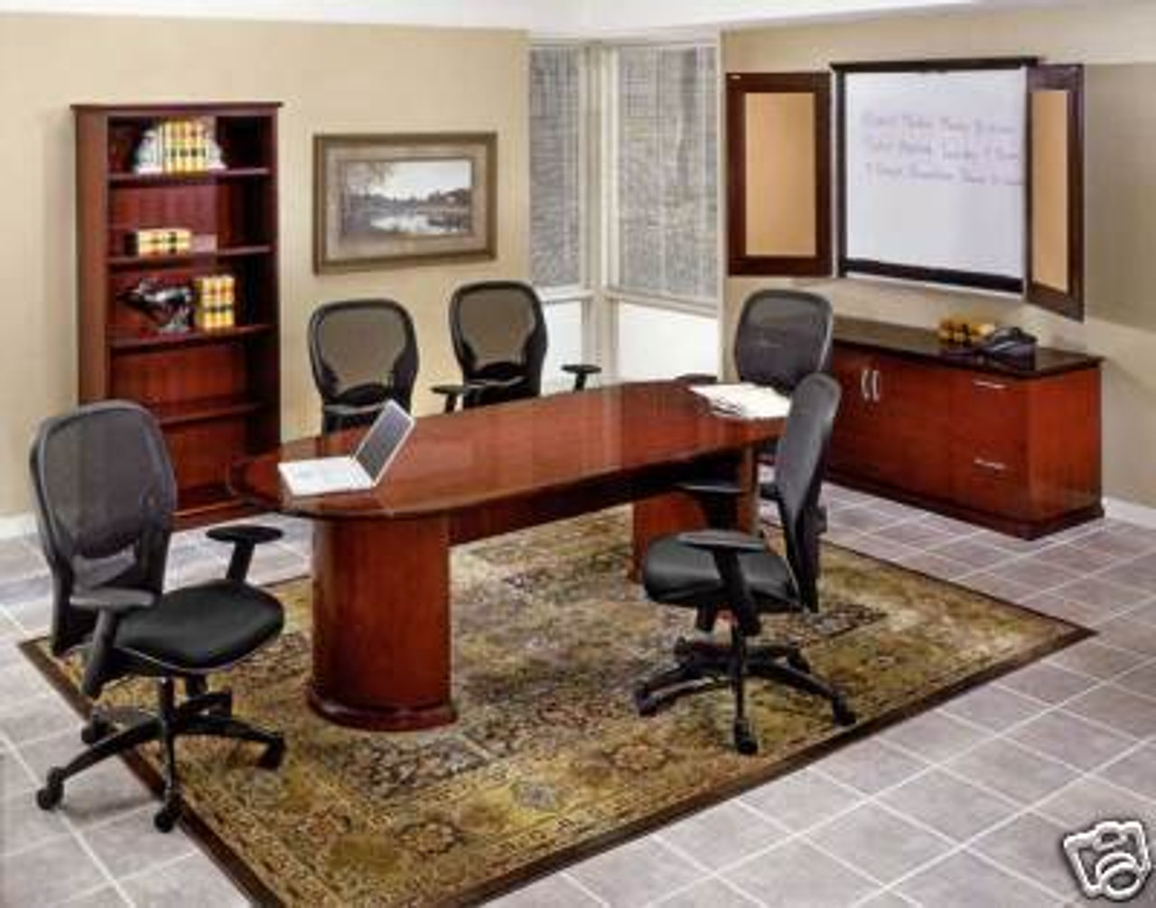 New 8 Feet All Wood Conference Table Ch Eme C2 Color4office