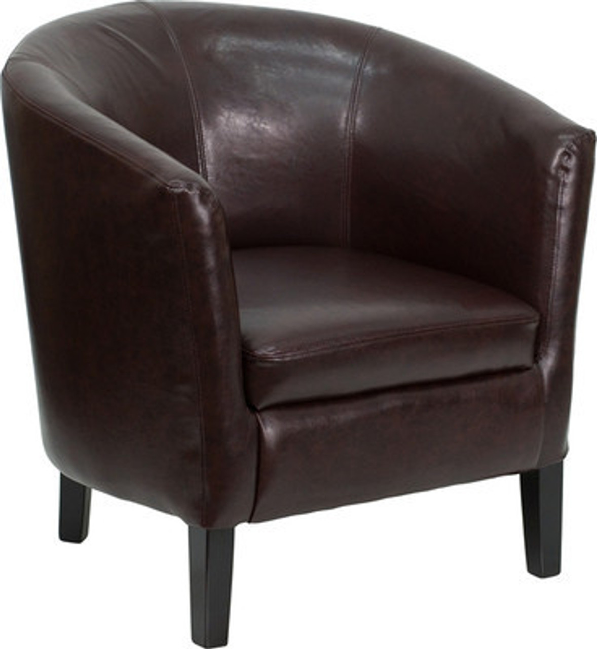 1pc Modern Leather Office Home Reception Guest Chair, FF-0492-12