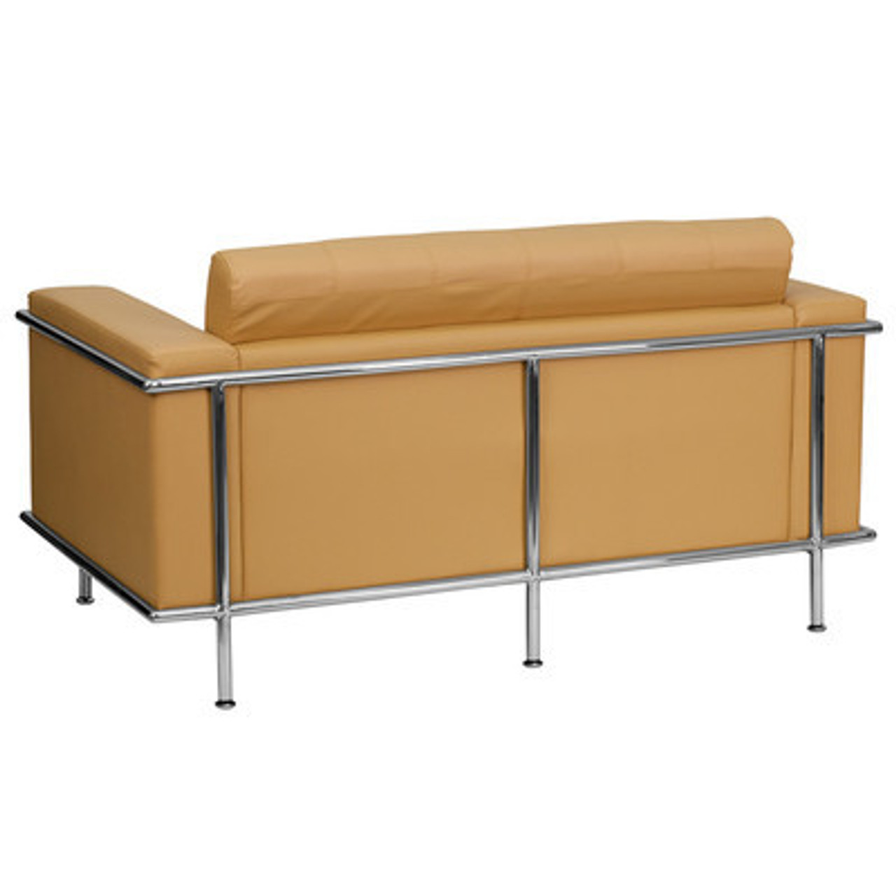 1pc Modern Leather Office Reception Loveseat, FF-0449-12