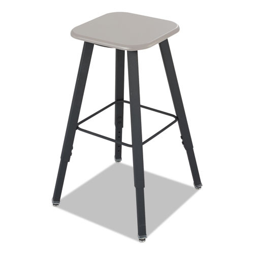 Alphabetter Adjustable-Height Student Stool, Beige/black, Mdf, #SF-94-BE