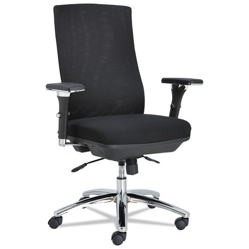 Alera Ey Series Mesh Multif Chair, 24-3/8w X 23-1/4d X 42-1/2 To 47-1/4h, Black, #AL-1120