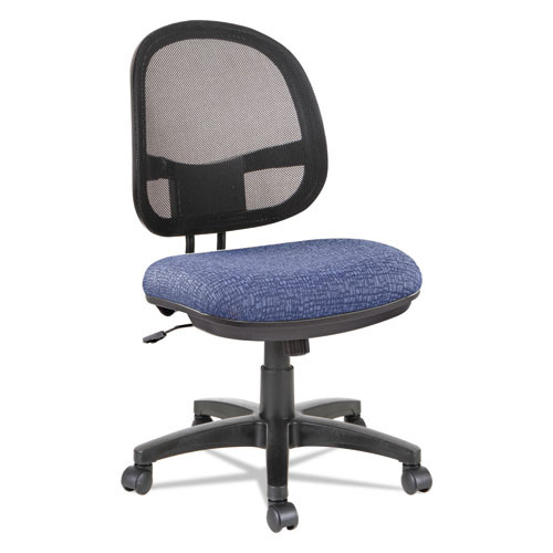 Alera Interval Series Swivel/tilt Mesh Chair, Marine Blue, #AL-1137