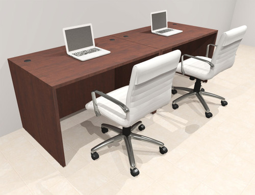 Two Person Modern No Panel Office Workstation Desk Set, #OT-SUS-SPN2