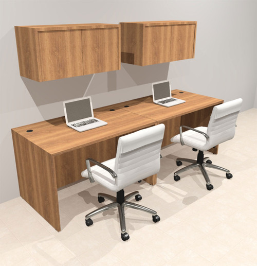 Two Person Modern No Panel Office Workstation Desk Set, #OT-SUS-SPN26