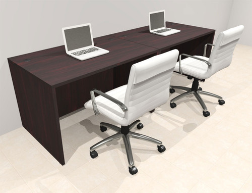 Two Person Modern No Panel Office Workstation Desk Set, #OT-SUS-SPN3