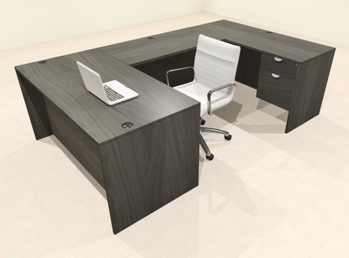 4pcs U Shaped 60"w X 102"d Modern Executive Office Desk, #OT-SUS-U5