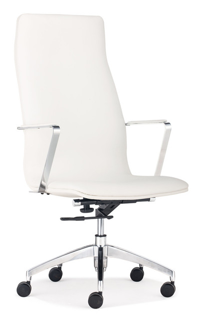 Herald High Back Office Chair White, ZO-206147
