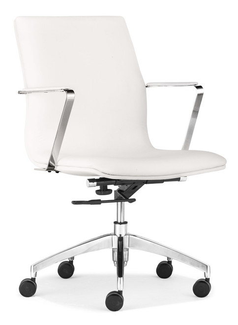 Herald Low Back Office Chair White, ZO-206151
