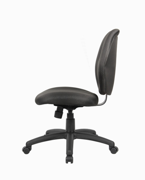 4pc Low Back Modern Plastic Stacking Guest Office Chair, #OTG1221B          