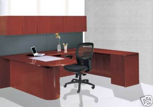 NEW 8pc U Shaped  Executive Office Desk Set, #CH-RUB-U3