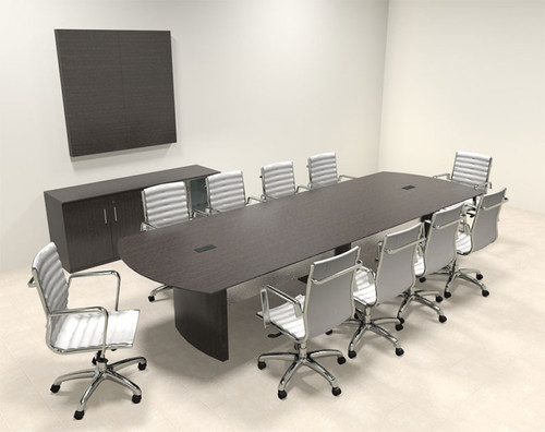 Modern Contemporary 12' Feet Conference Table, #MT-MED-C13