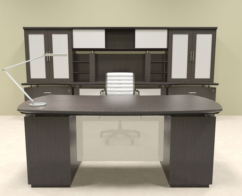 7pc Modern Contemporary Executive Office Desk Set, #MT-STE-D15
