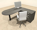 3pc L Shape Modern Executive Office Desk, #OT-SUL-L53