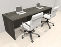 Two Person Modern No Panel Office Workstation Desk Set, #OT-SUS-SPN5