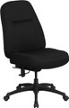 Big & Tall 400 lb. Capacity High Back Big & Tall Black Fabric Office Chair with Extra WIDE Seat , #FF-0305-14