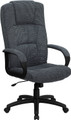 High Back Gray Fabric Executive Office Chair , #FF-0285-14