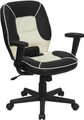 Mid-Back Vinyl Steno Executive Office Chair , #FF-0360-14