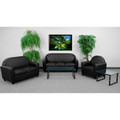 3pc Modern Leather Office Reception Sofa Set, FF-0557-13-S1