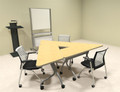 3pcs Triangle Shape Training / Conference Table Set, #MT-SYN-LT9